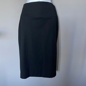 Black Size 0 express high waisted mid length skirt